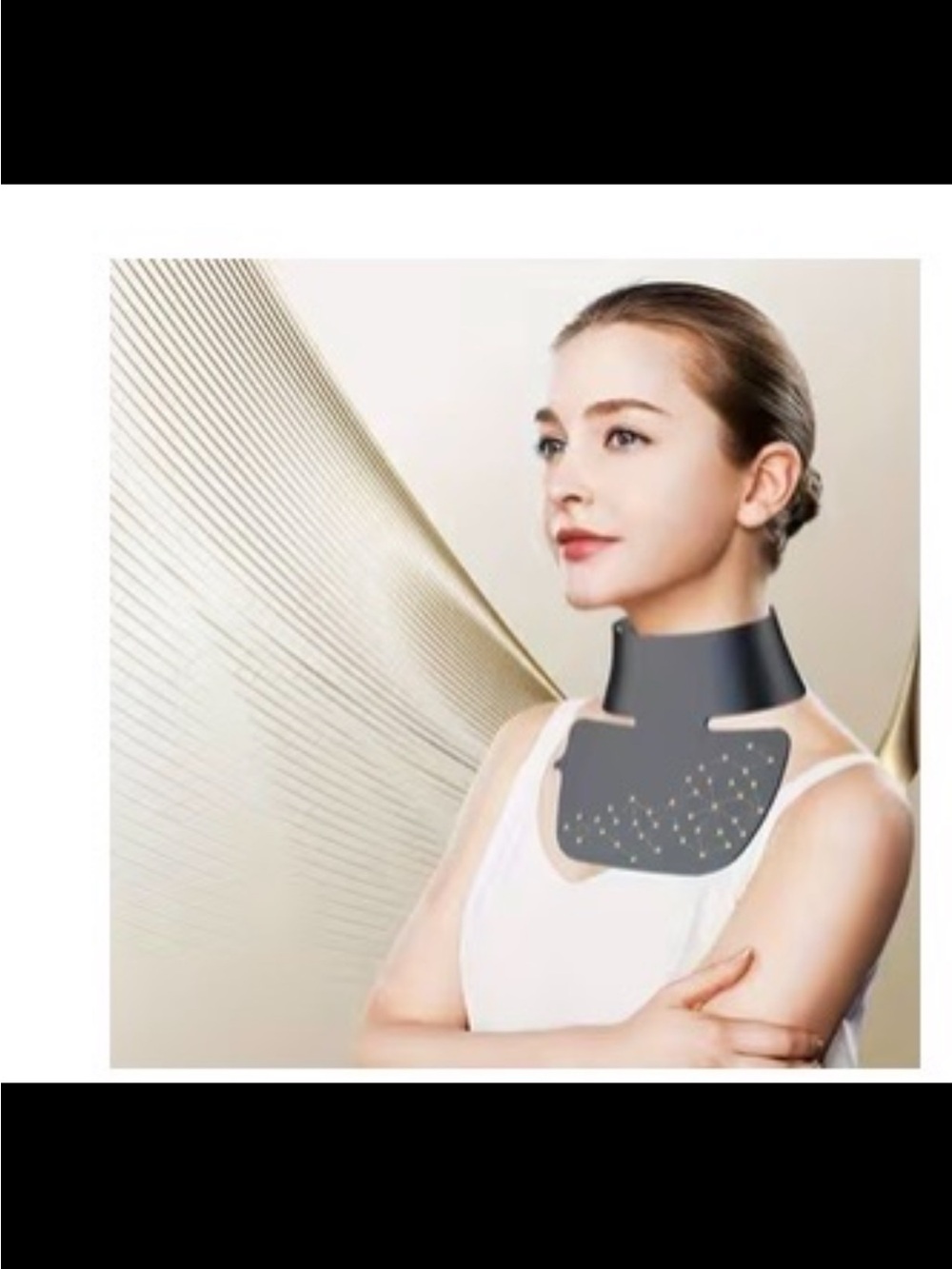 Gray Neck and Décolletage Therapy Wrap
